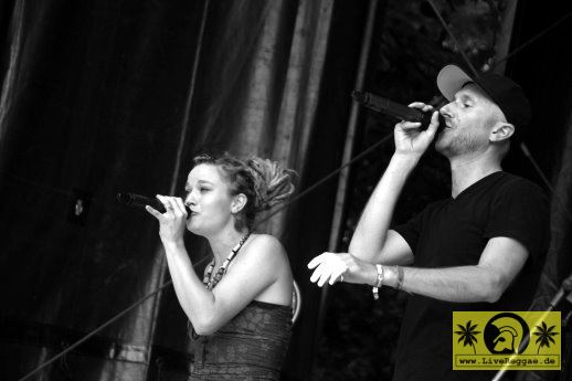 Spruddy One (D) and Saralene with The Magic Touch 20. Reggae Jam Festival - Bersenbrueck 03. August 2014 (8).JPG
